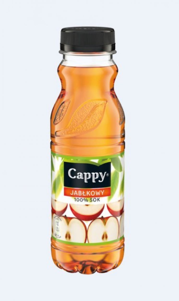 CAPPY sok jablkowy 100% 0.33L butelka PET