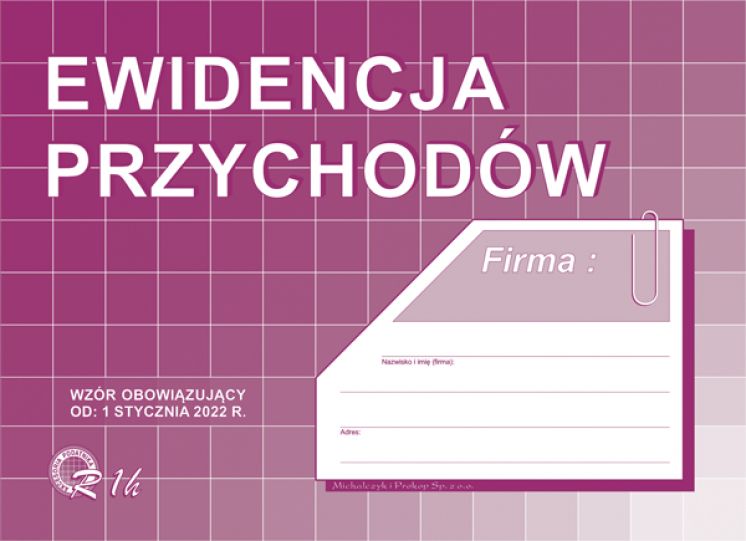 Ewidencja przychodów (album) offset R-1n