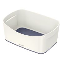 POJEMNIK LEITZ MYBOX BEZ POKRYWKI BIAŁO-SZARY