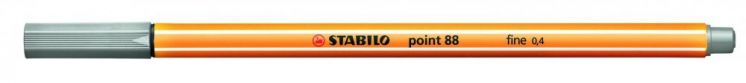 Cienkopis STABILO point 88/94 szary