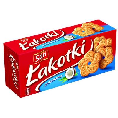 HERBATNIKI ŁAKOTKI KOKOSOWE 148G