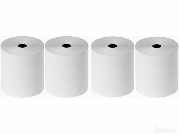 Rolki termiczne DOTTS 80mm x 80m (4szt) BPA FREE