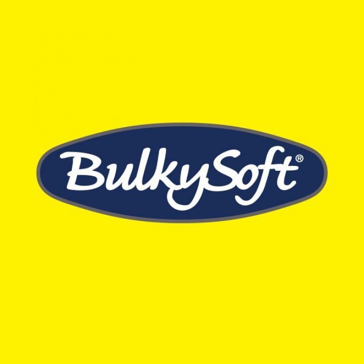 BulkySoft Serwetki 24x24, 2 warstwy ŻÓŁTE 100 sztuk