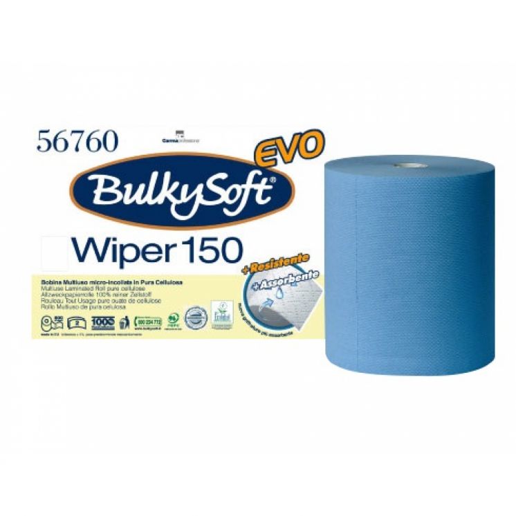 CZYŚCIWO BULKYSOFT EXCELLENCE NIEBIESKIE 3 WARSTWY CELULOZA 150m