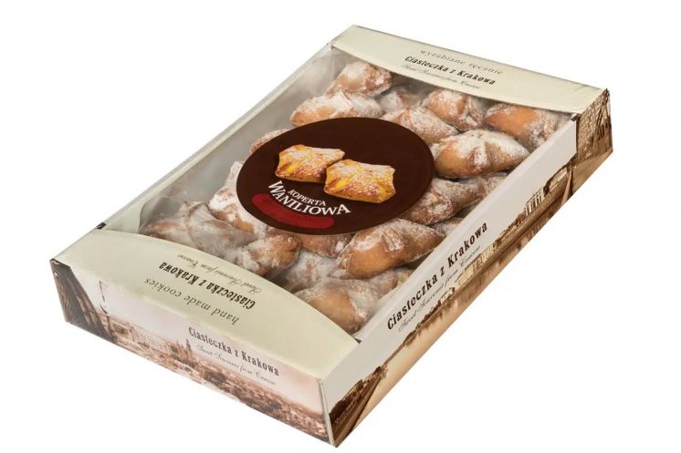CIASTKA Z KRAKOWA KOPERTA WANILIOWA Z PUDREM 800G