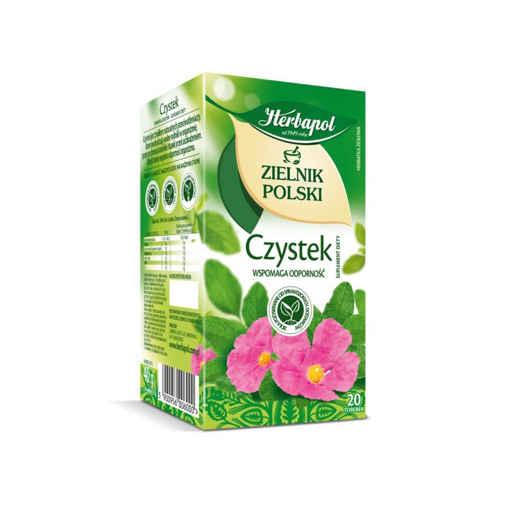 HERBAPOL HERBATA ZIELNIK POLSKI CZYSTEK 20TB