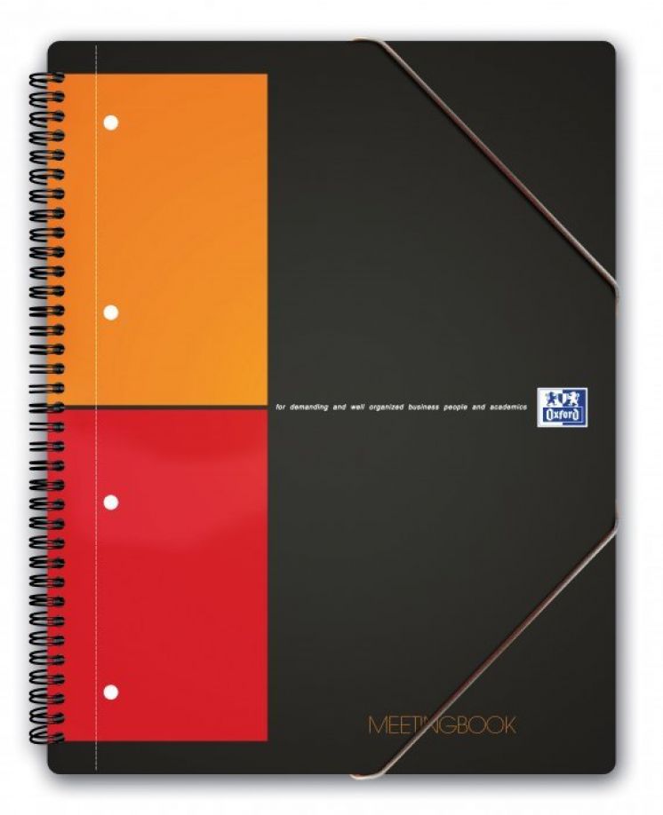 Kołonotatnik Oxford Meetingbook a4+ 80k kratka