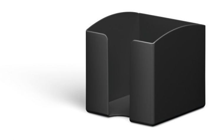 Pojemnik z karteczkami Durable ECO czarny 7758 01