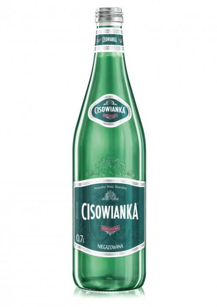 Woda Cisowianka Classique NIEGAZOWANA 0,7L BUTELKA SZKLANA /12/