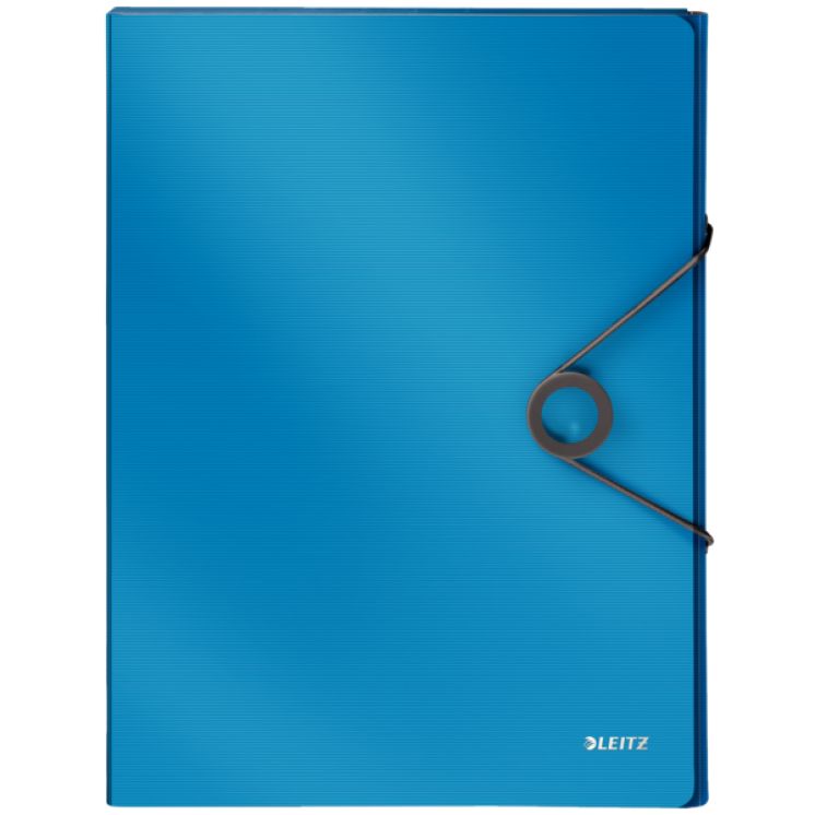 Teczka z gumką PP Leitz Solid, 30mm, jasnoniebieska 45681030