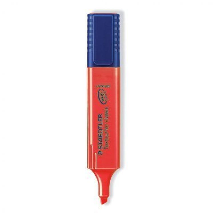 Zakreślacz STAEDTLER textsutfer classic czerwony