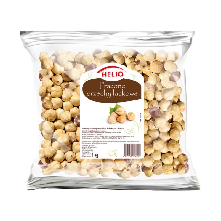 ORZECHY LASKOWE PRAŻONE HELIO 1KG
