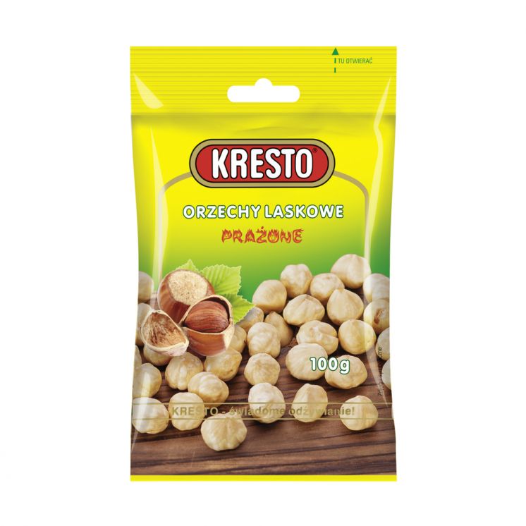 KRESTO ORZECHY LASKOWE PRAŻONE 100G
