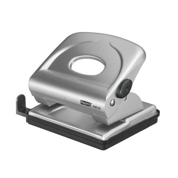 Dziurkacz RAPID FMC25 25 KARTEK SREBRNY