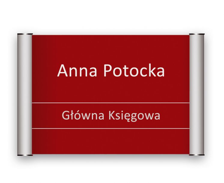 Tabliczka przydrzwiowa 297×210 TZWA4 Office