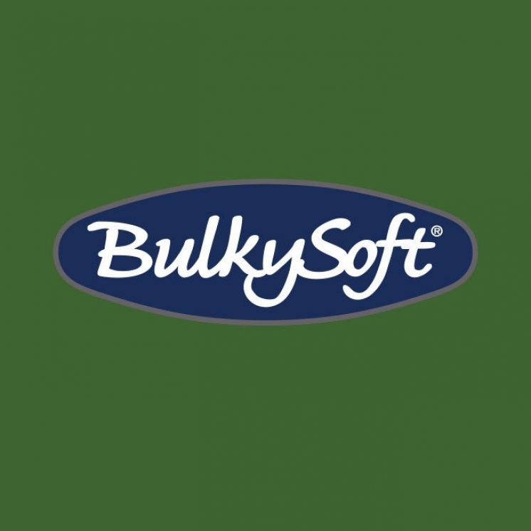 BulkySoft Serwetki 24x24, 2 warstwy ZIELONE 100 sztuk