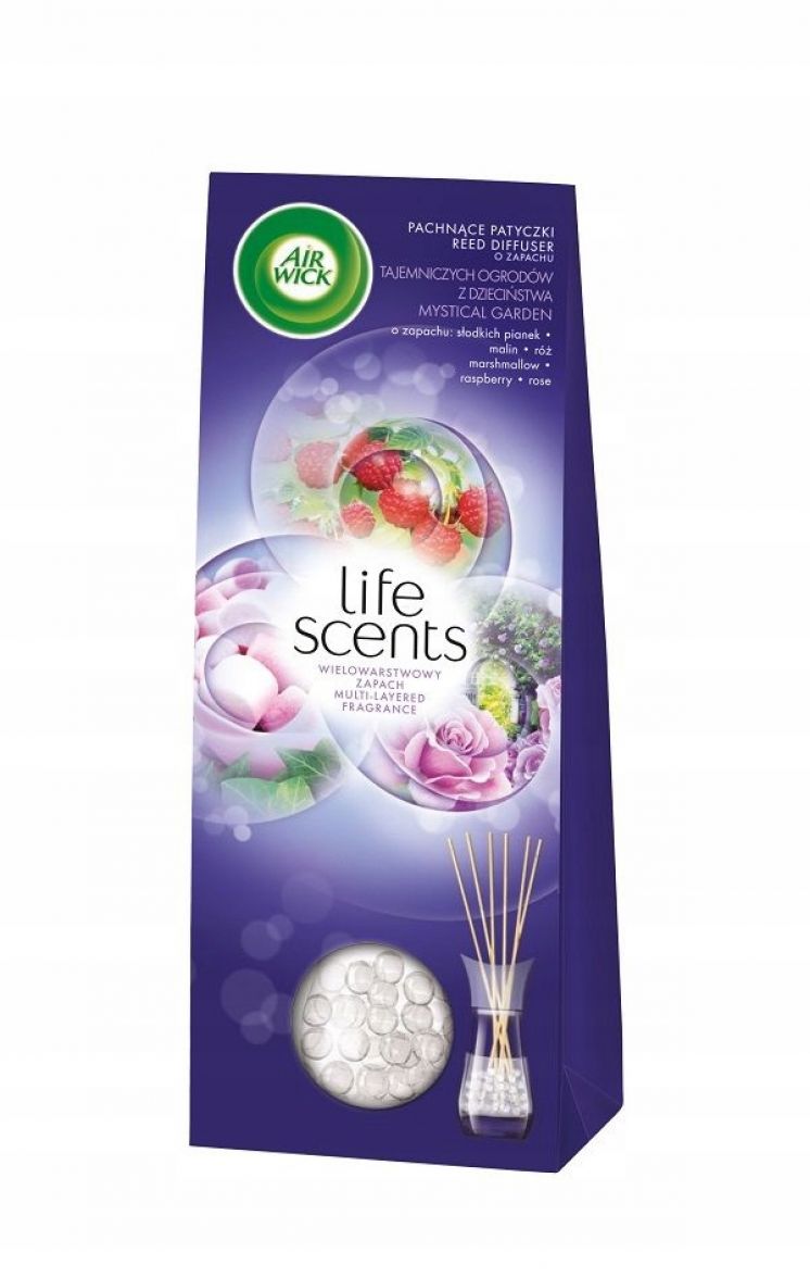 Air Wick pachnące patyczki 30ml Tajemnicze Ogrody Dzieciństwa