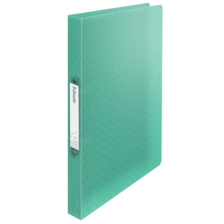 Segregator ringowy Esselte Colour&#039;Breeze, A4 2 RR, 25 mm zielony