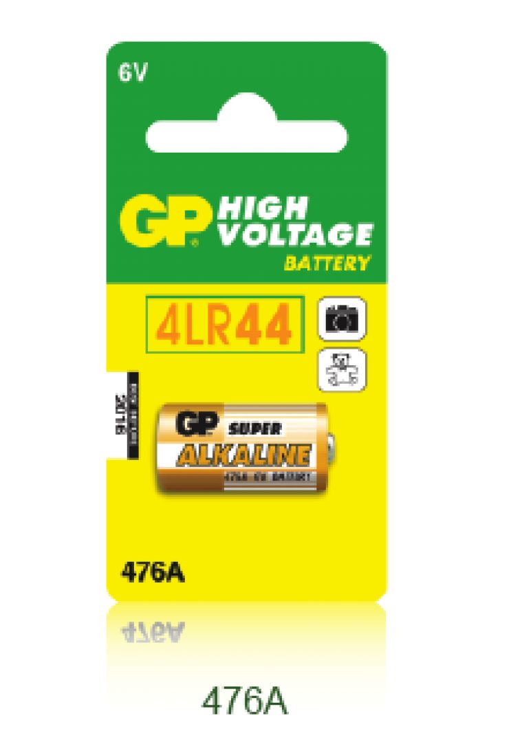 Bateria alkaliczna wysokonapięciowa GP; PX28A / 4LR44; 6.0V GPPBA47AF001