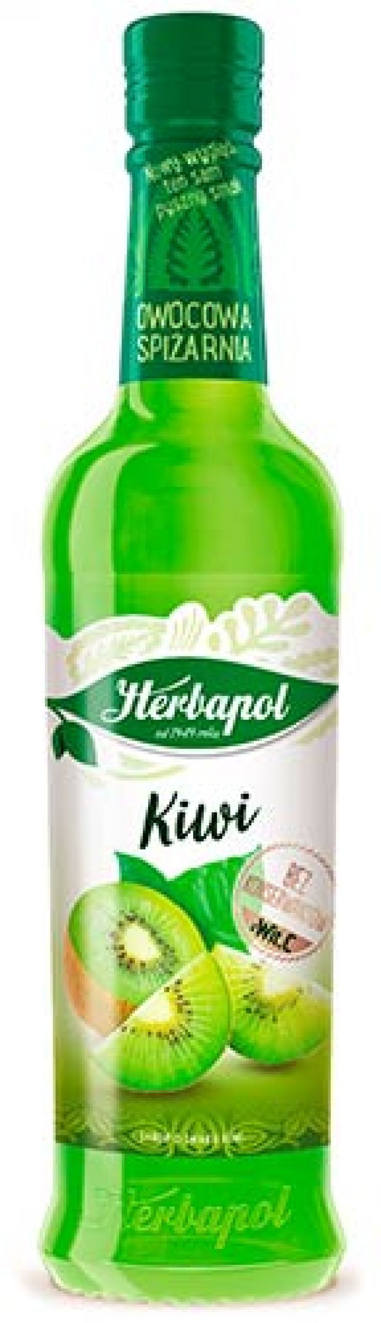 herbapol owocowa spiżarnia syrop kiwi 420ml