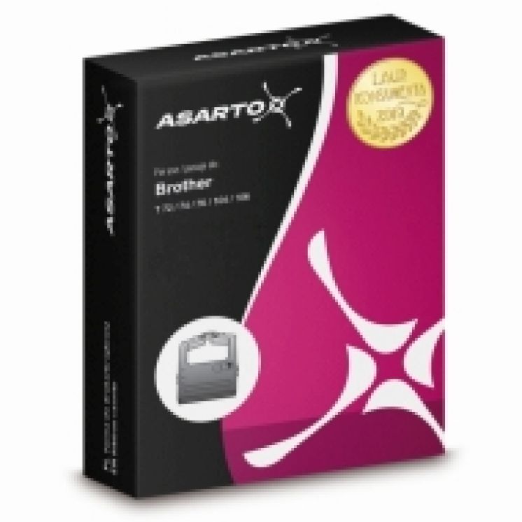 Taśma Asarto do Brother PC72 I T72/74/76/104/106 | black single
