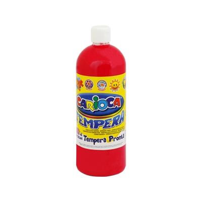 Farba Carioca tempera 1000 ml czerwona ciemna (ko03/10)