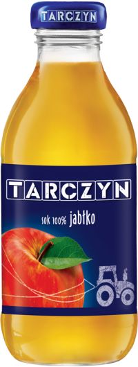 SOK TARCZYN JABŁKO 300ML SZKLANA BUTELKA /15/