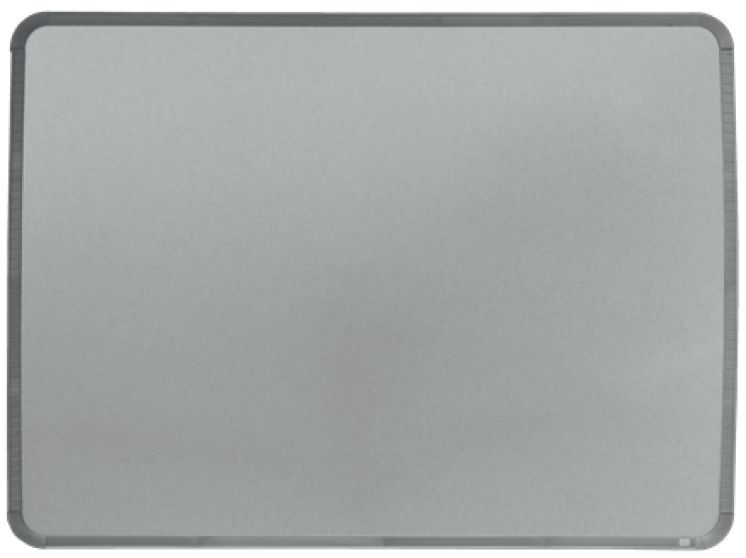 Magnetyczna tabliczka suchościeralna Nobo 580x430mm, srebrna