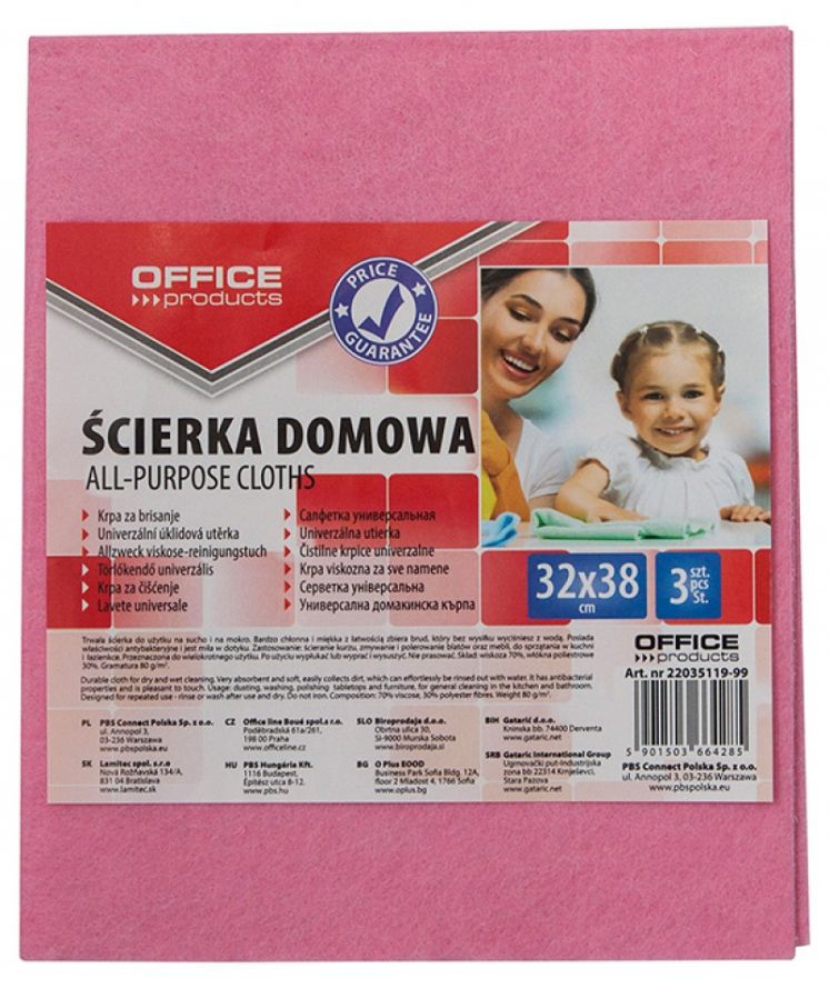 ŚCIERKA WISKOZOWA OFFICE PRODUCTS /3/