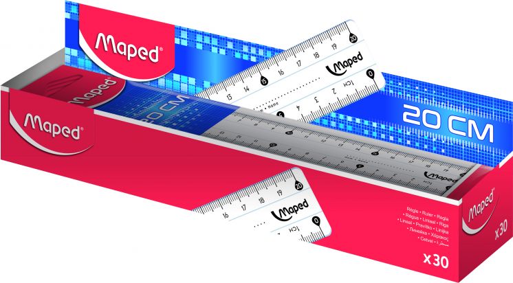 Linijka ESSENTIALS 20cm MAPED 146112/1125