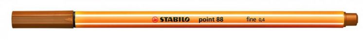Cienkopis STABILO point 88/89 ciemna ochra