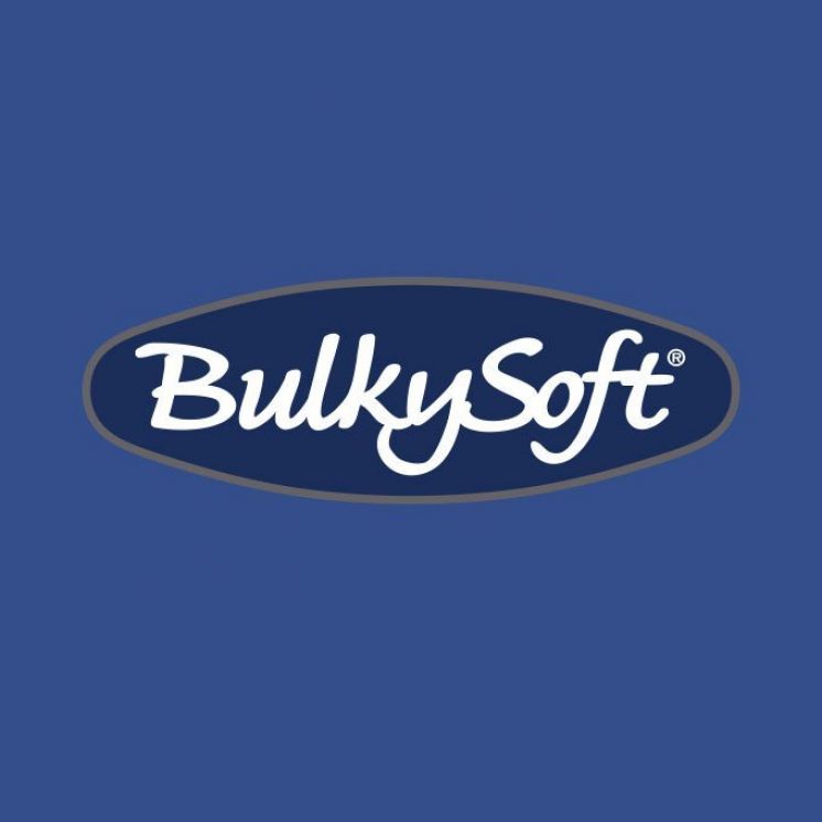 BulkySoft Serwetki 24x24, 2 warstwy GRANATOWE 100 sztuk