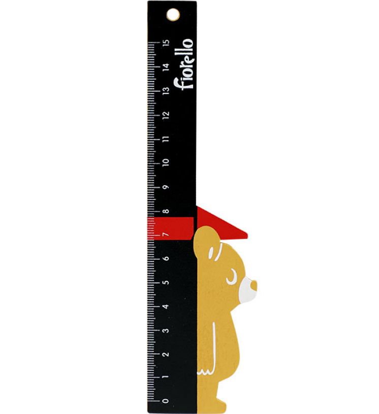 Linijka Fiorello – 15 cm GR-F47MM miś miarka