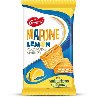 DR GERARD CIASTKA MAFIJNE ŚMIETANKOWO-CYTRYNOWE 330G