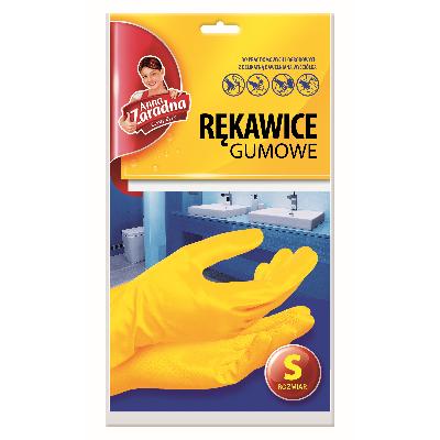 Rękawice gumowe S  Anna Zaradna R-0745