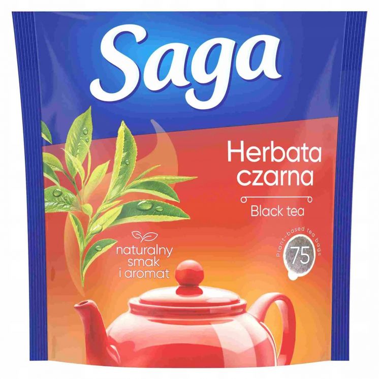 Herbata Saga Ekspresowa 75TB