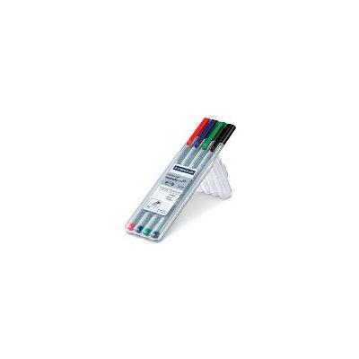 Cienkopis STEADTLER TRIPLUS S 334 ZESTAW 4 KOLORY