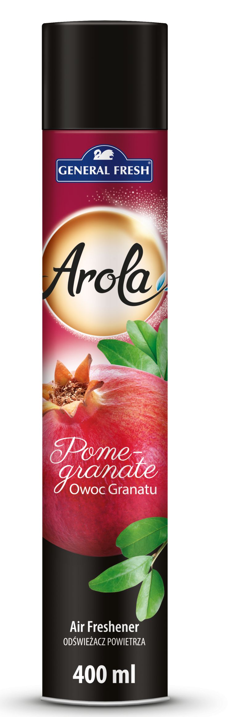 Odświeżacz powietrza AROLA Spray 400ml owoc granatu