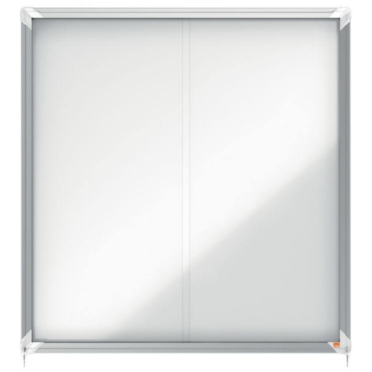 Gablota magnetyczna zewnętrzna Nobo Premium Plus 12xA4 (drzwiczki przesuwne) 1902570