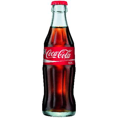 COCA COLA 0,2L SZKLANA BUTELKA SKRZYNKA /24/