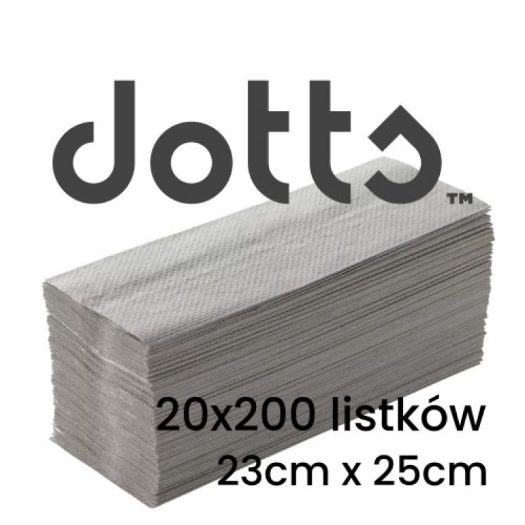Ręcznik papierowy ZZ DATURA ekonomiczne SZARY 1W /4000/