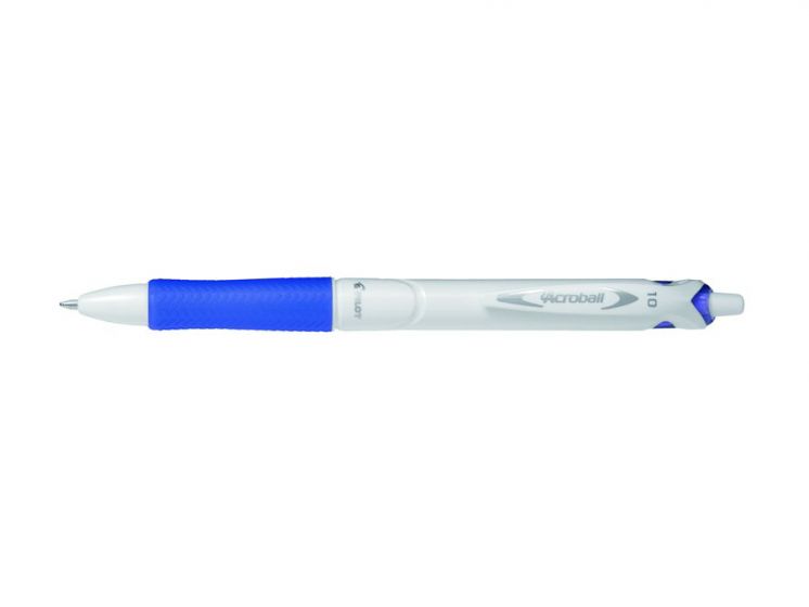 Długopis ACROBALL WHITE M niebieski PILOT BAB15M-WLL-BG
