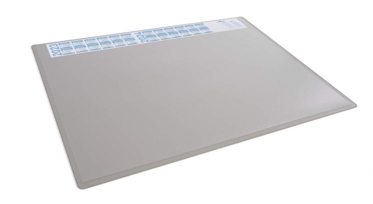 Podkład na biurko 650x500 mm z kalendarzem i przezroczystą nakładką PP Durable