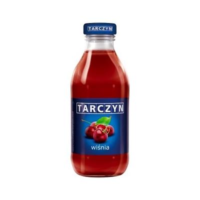 SOK TARCZYN WIŚNIA 300ML SZKLANA BUTELKA /15/