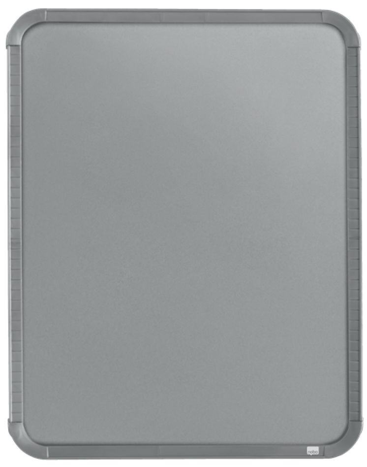 Magnetyczna tabliczka suchościeralna Nobo 280x360mm, srebrna