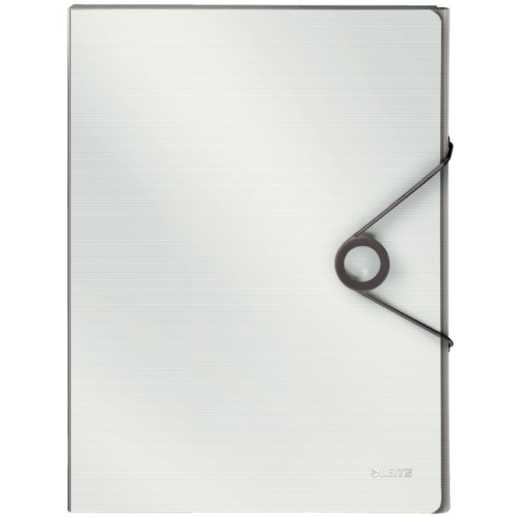 Teczka z gumką PP Leitz Solid, 30mm, biała 45681001