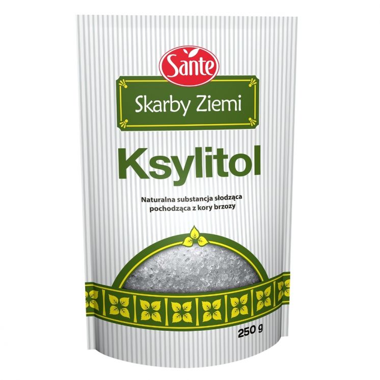 CUKIER Z BRZOZY KSYLITOL SANTE 250G