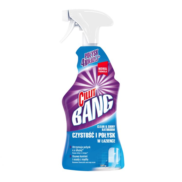 CILLIT BANG CZYSTOŚĆ I POŁYSK W ŁAZIENCE 750ML SPRAY