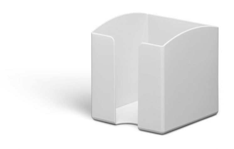 Pojemnik z karteczkami Durable ECO szary 7758 10