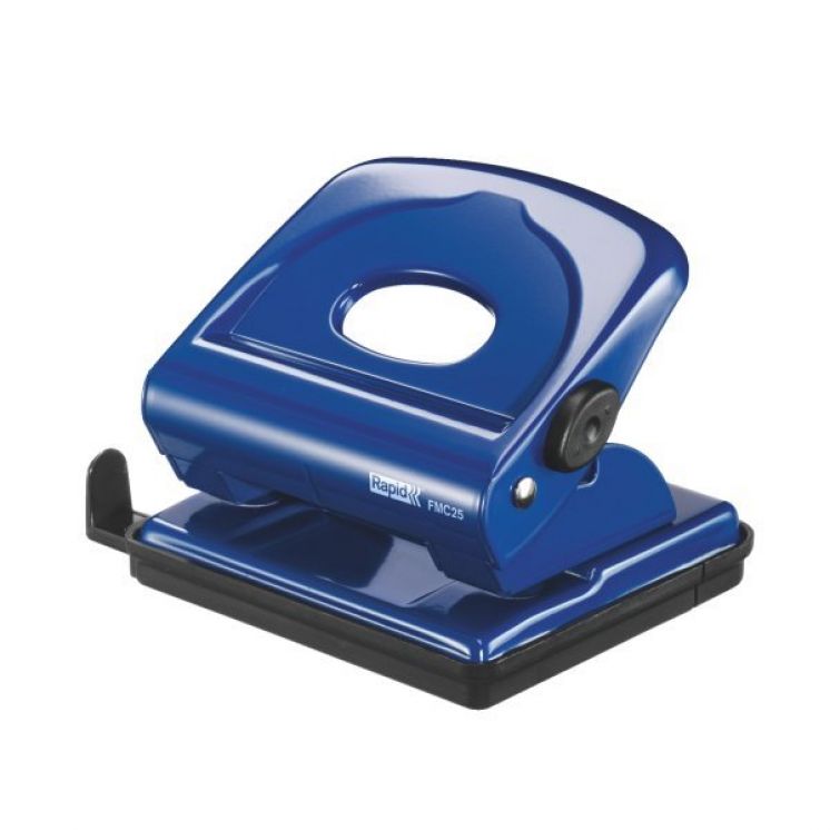 Dziurkacz RAPID FMC25 25 kartek Niebieski